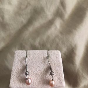 Bundle Item: Dangly Rosy Pink Earrings